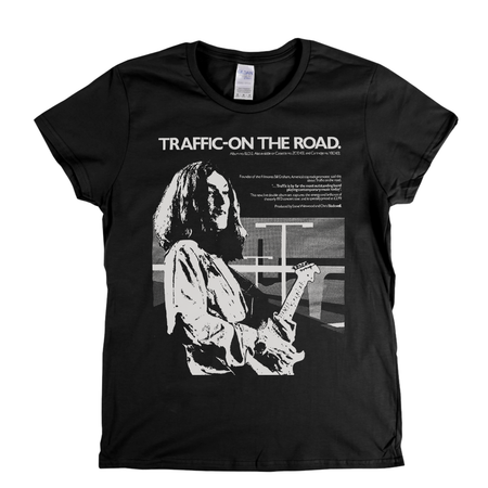 Traffic On The Road Advert Womens T-Shirt