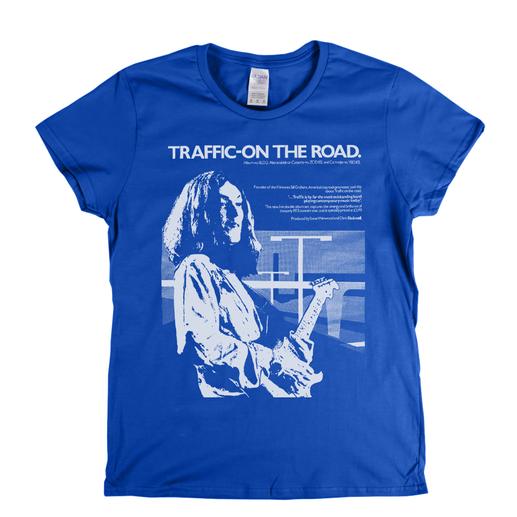 Traffic On The Road Advert Womens T-Shirt
