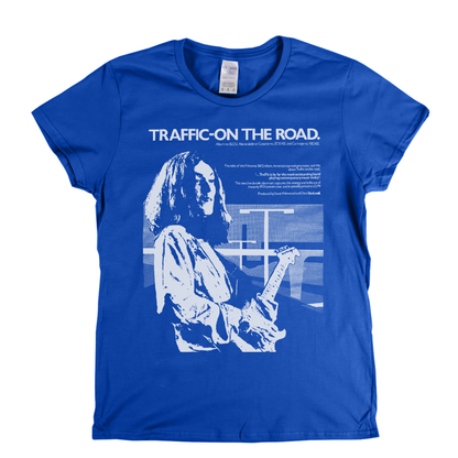 Traffic On The Road Advert Womens T-Shirt
