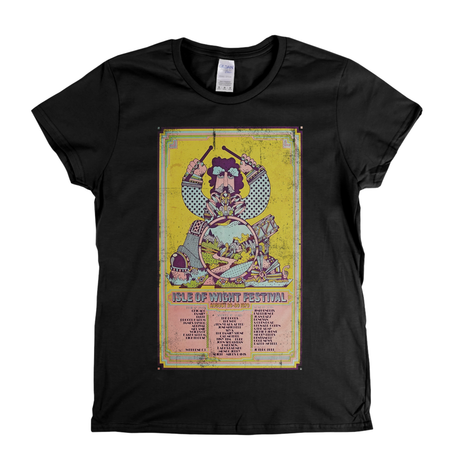 Isle Of Wight Festival Poster 1970 Womens T-Shirt