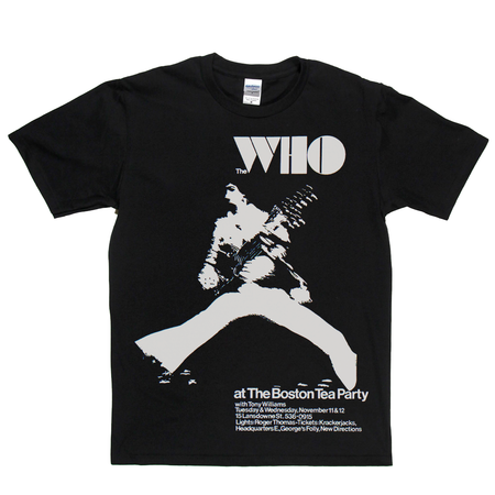 The Who Live At The Boston Tea Party T-Shirt