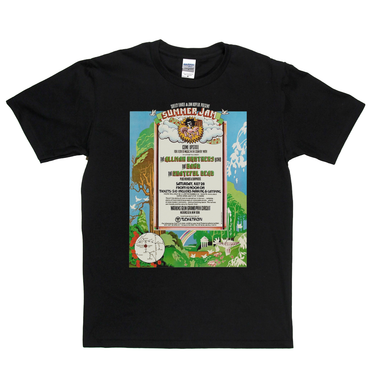 Watkins Glen Summer Jam Poster T-Shirt