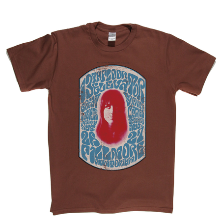 Grace Slick Fillmore Poster T-Shirt
