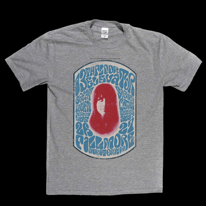 Grace Slick Fillmore Poster T-Shirt