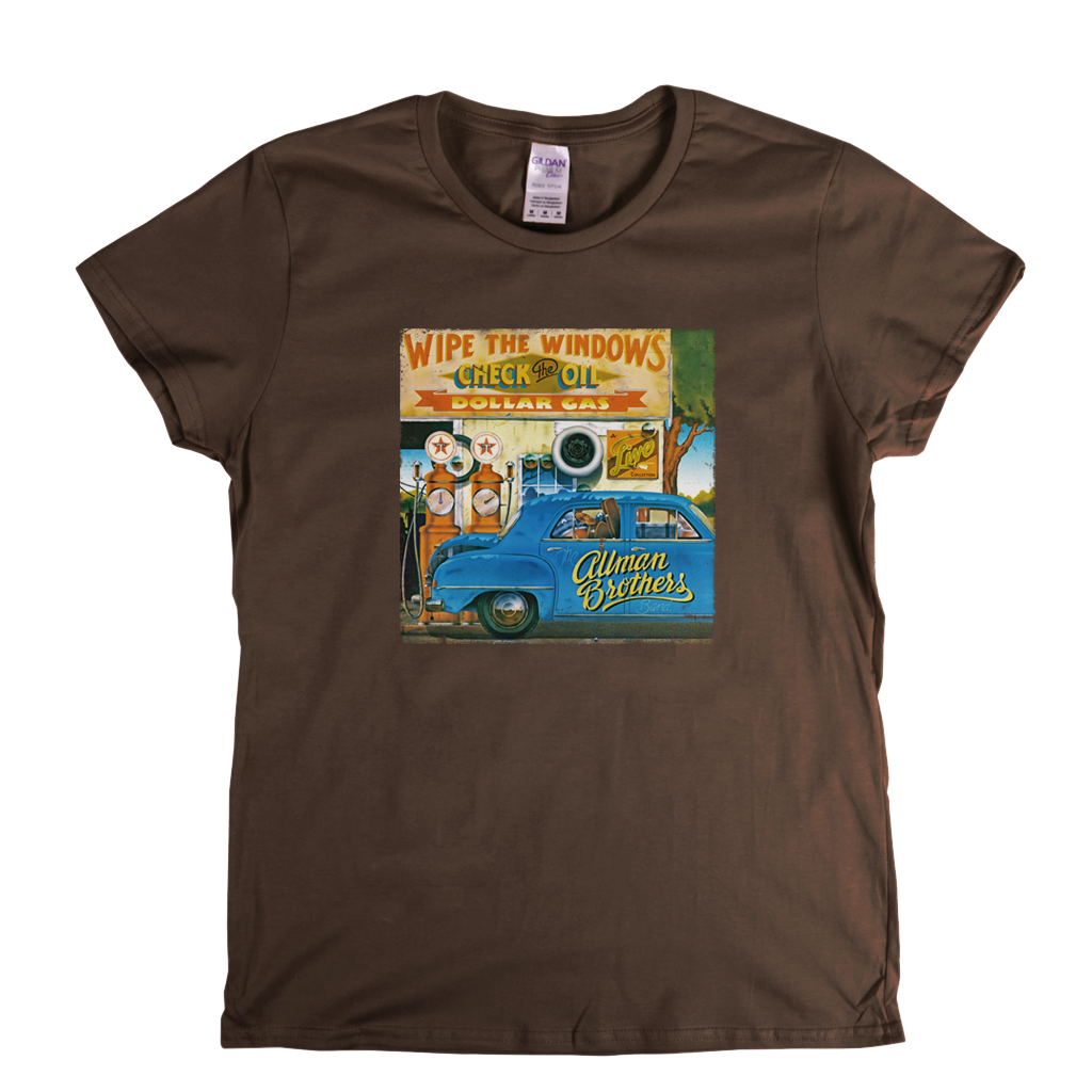 Allman Brothers Band Wipe The Windows Womens T-Shirt