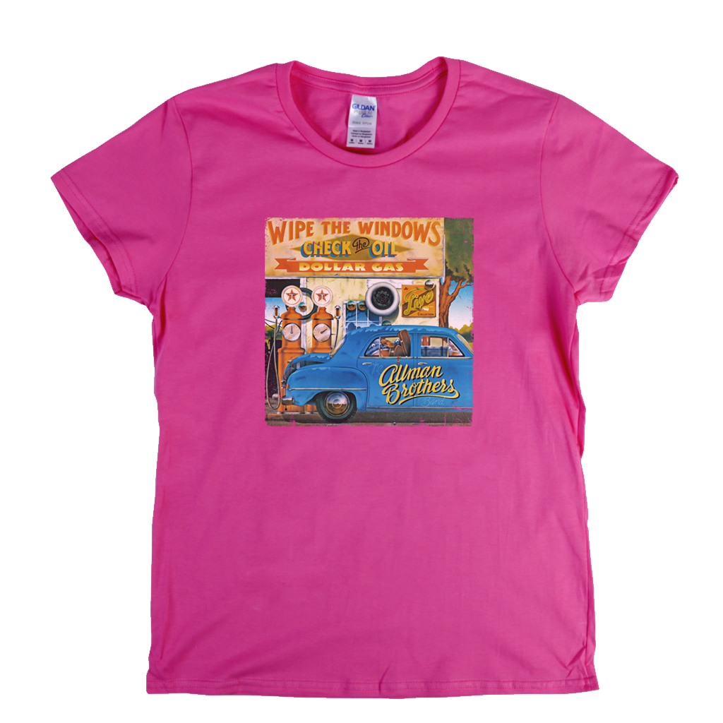 Allman Brothers Band Wipe The Windows Womens T-Shirt