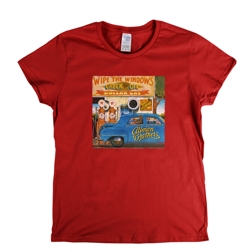 Allman Brothers Band Wipe The Windows Womens T-Shirt