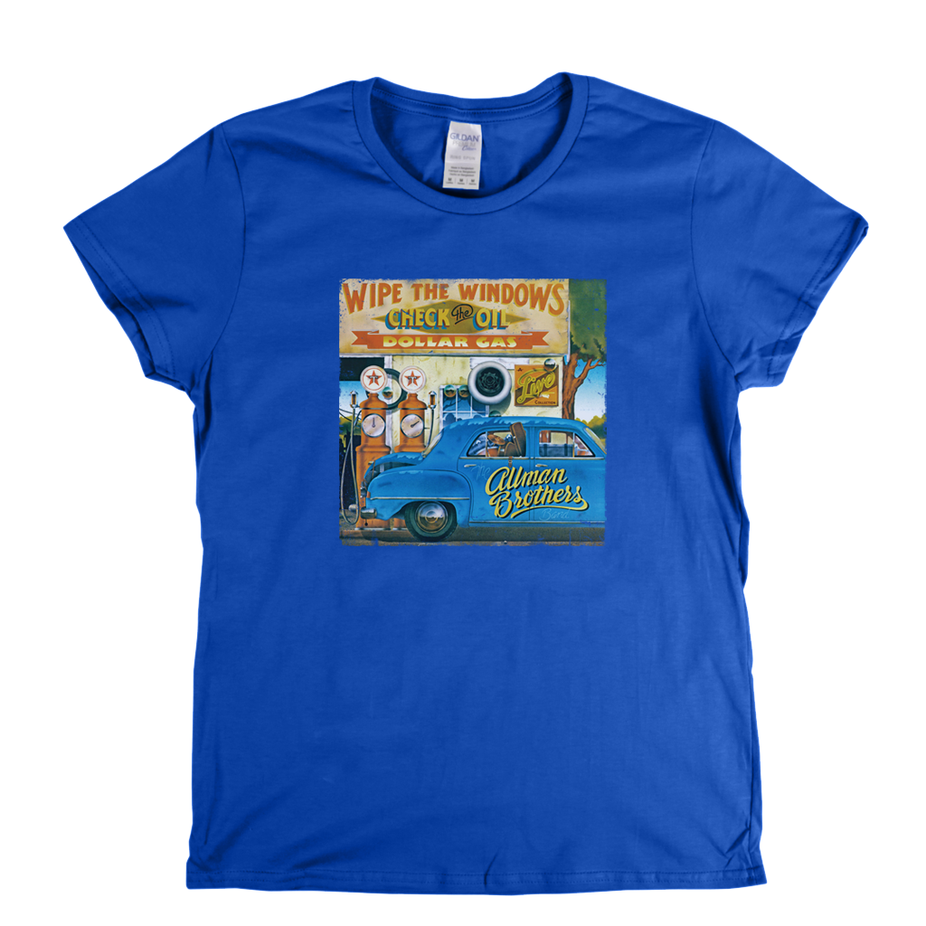 Allman Brothers Band Wipe The Windows Womens T-Shirt