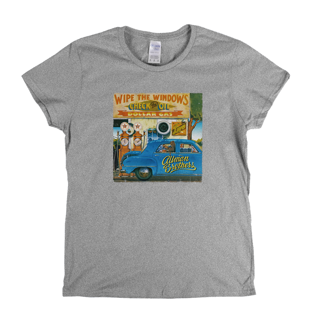 Allman Brothers Band Wipe The Windows Womens T-Shirt