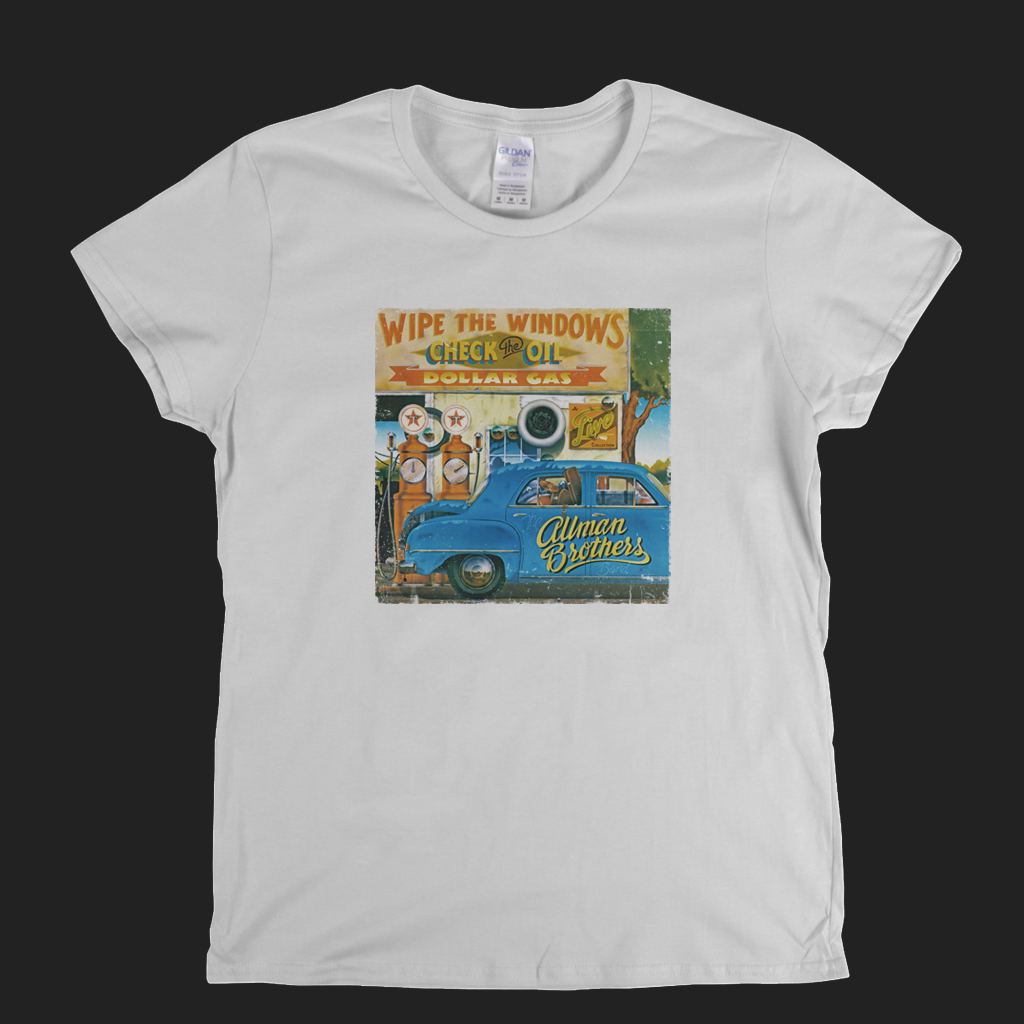 Allman Brothers Band Wipe The Windows Womens T-Shirt