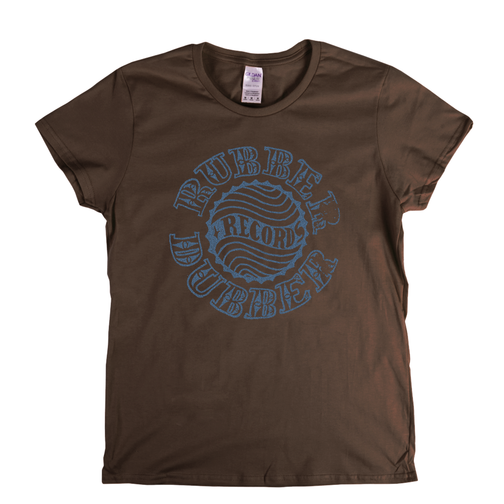 Rubber Dubber Records Bootleg Label Womens T-Shirt