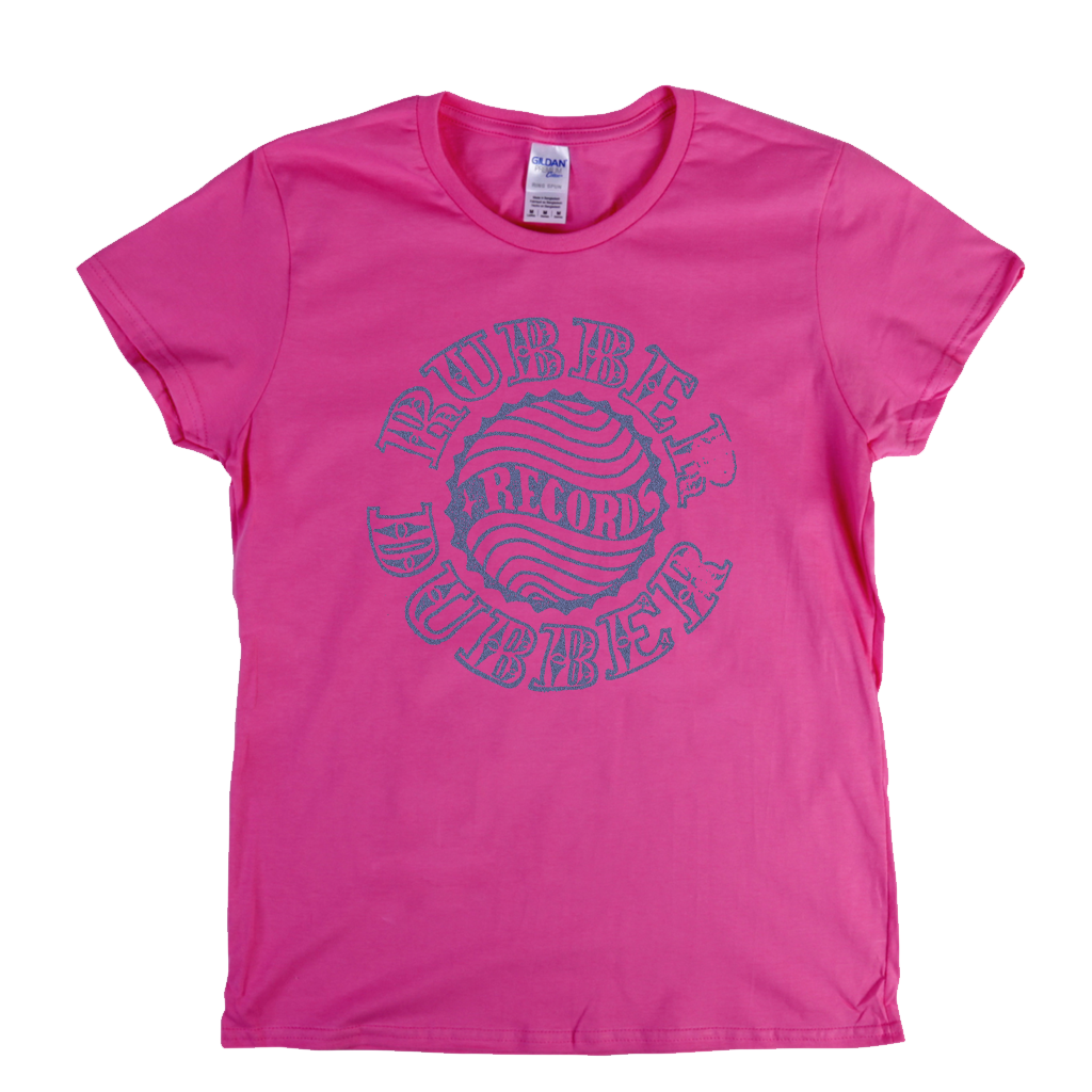 Rubber Dubber Records Bootleg Label Womens T-Shirt