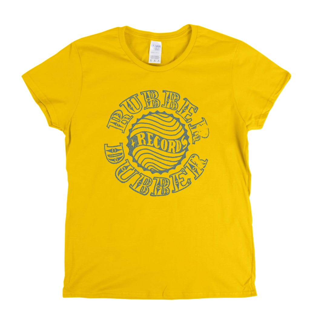 Rubber Dubber Records Bootleg Label Womens T-Shirt