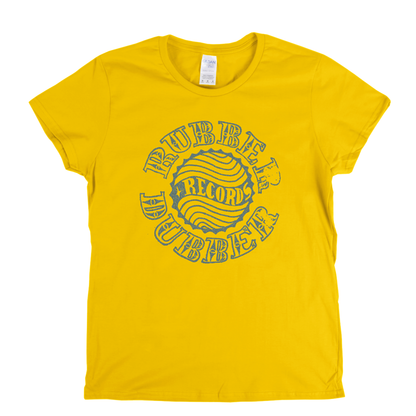 Rubber Dubber Records Bootleg Label Womens T-Shirt