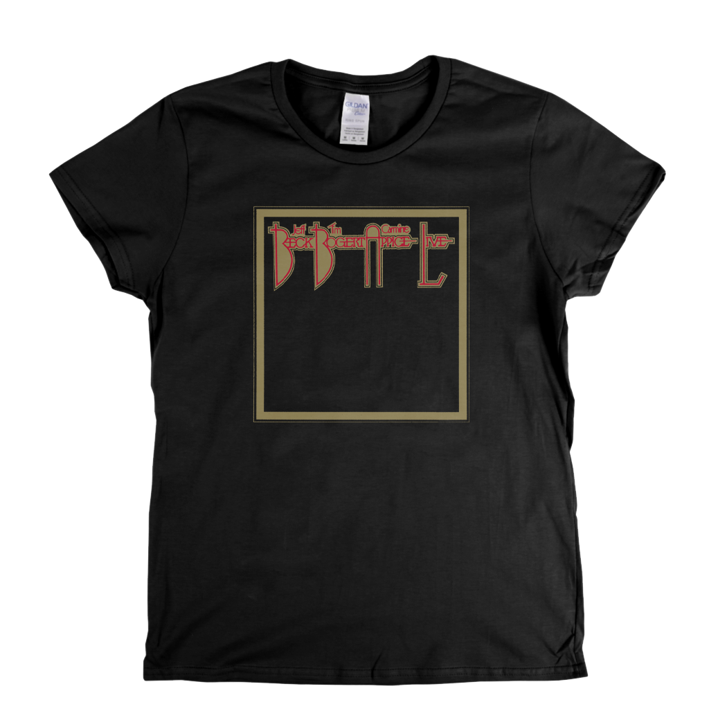 Beck Bogert Appice Live Womens T-Shirt