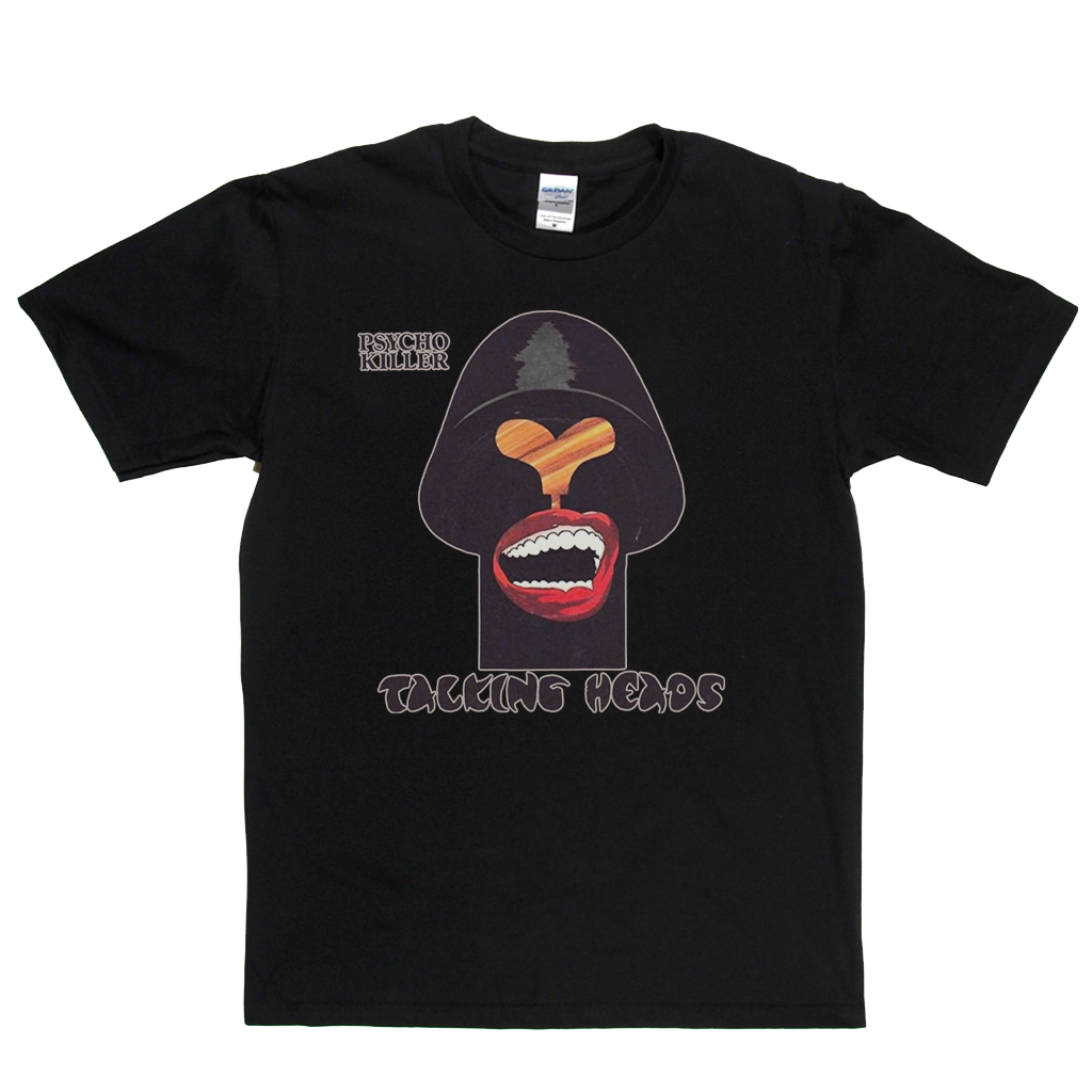 Talking Heads Psycho Killer Poster T Shirt
