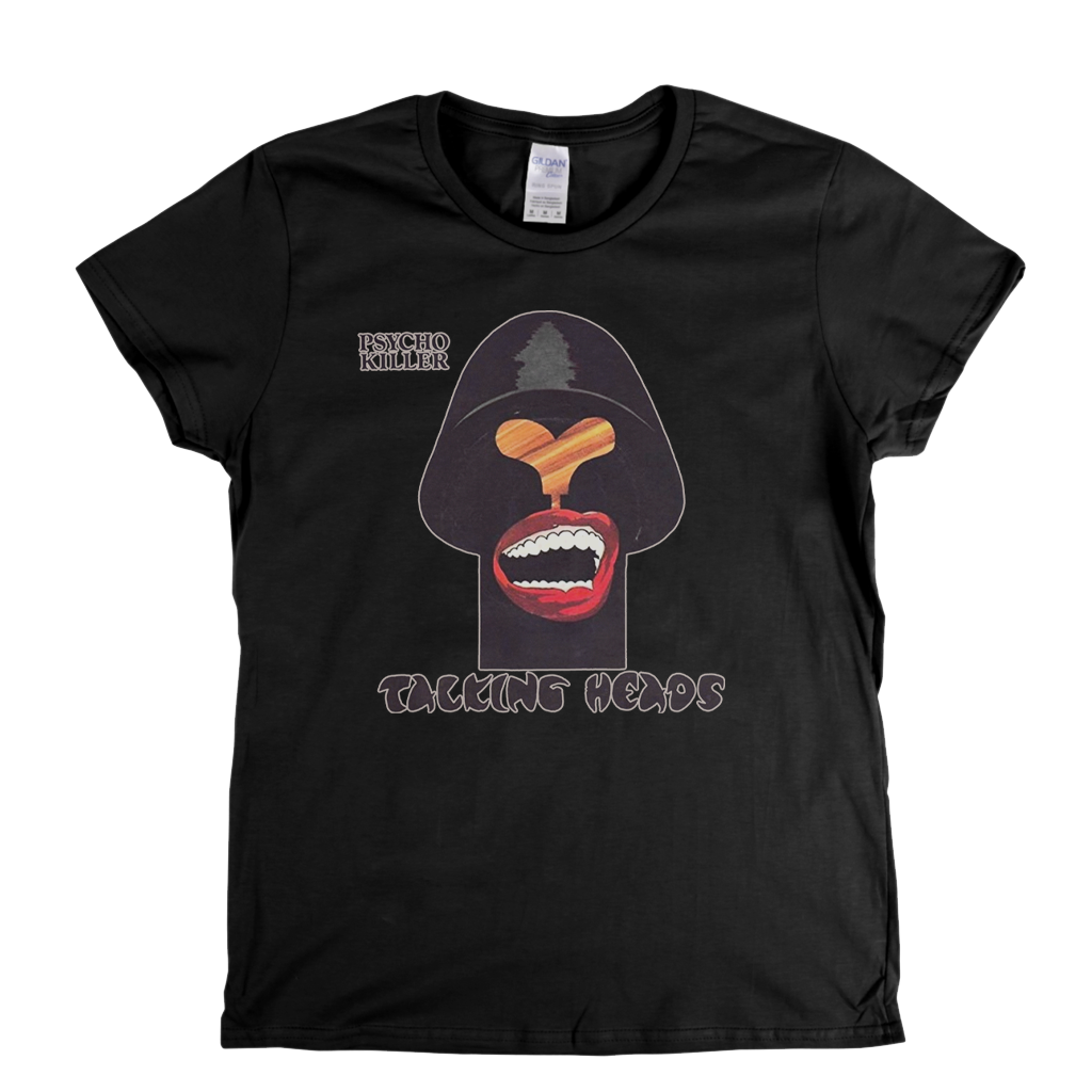Talking Heads Psycho Killer Poster Womens T-Shirt