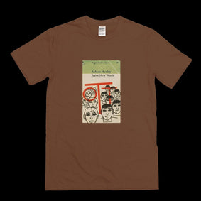 Brave New World Aldous Huxley Vintage Book T-shirt