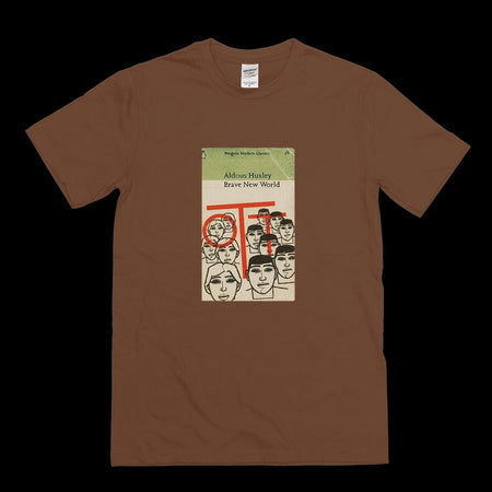 Brave New World Aldous Huxley Vintage Book T-shirt