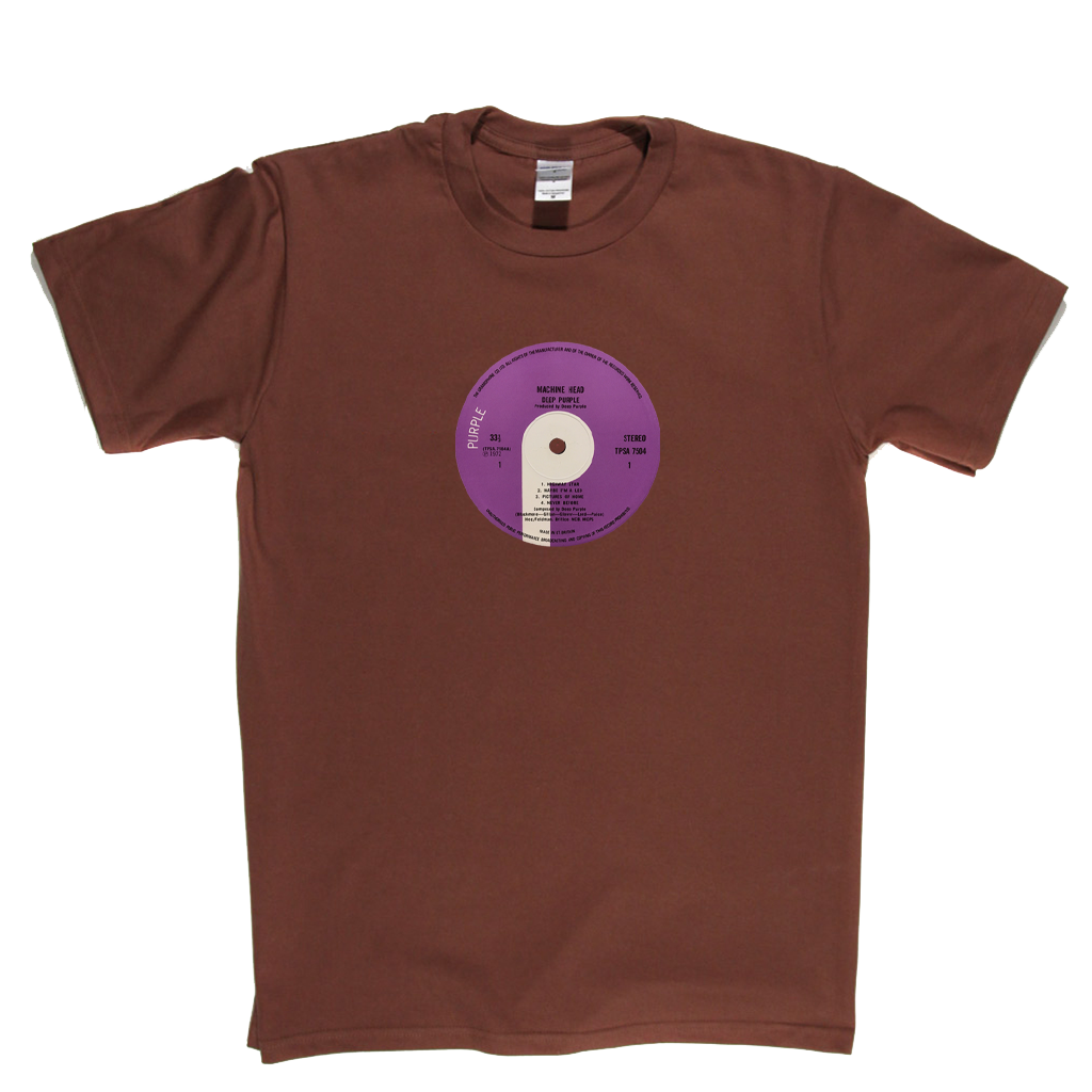 Deep Purple Machine Head Record Label T-Shirt