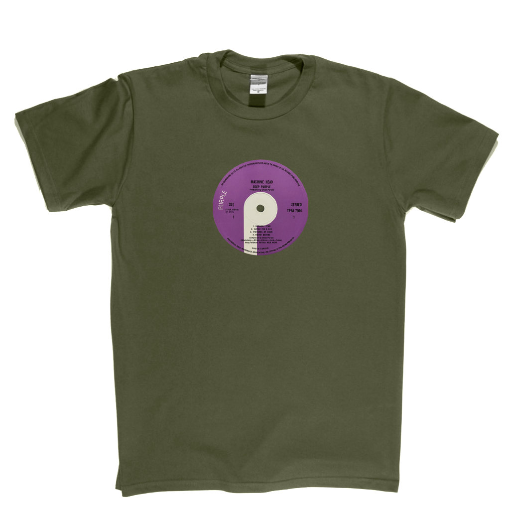 Deep Purple Machine Head Record Label T-Shirt