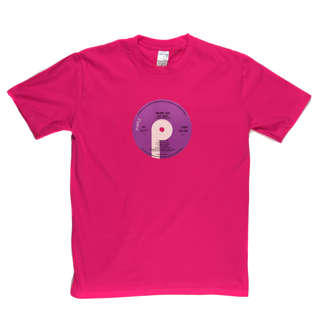 Deep Purple Machine Head Record Label T-Shirt