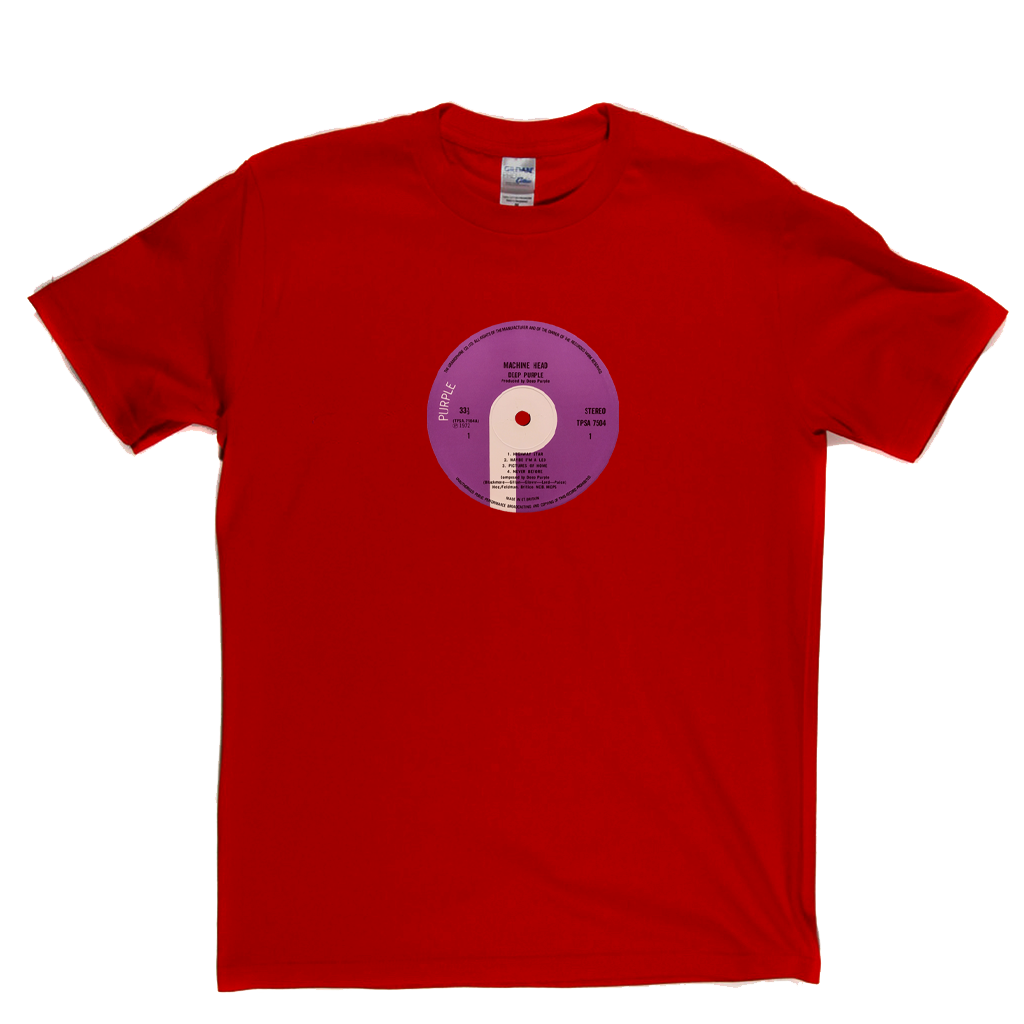 Deep Purple Machine Head Record Label T-Shirt