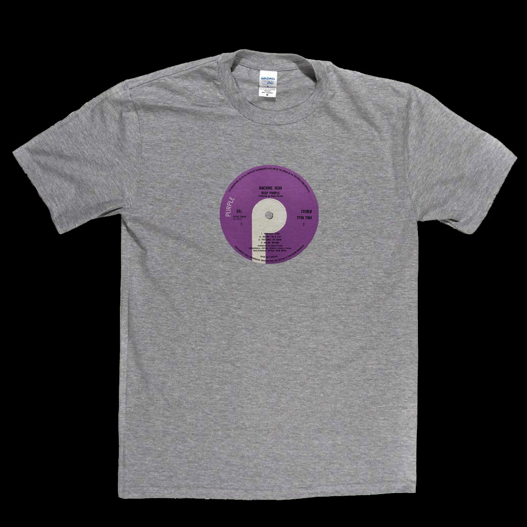 Deep Purple Machine Head Record Label T-Shirt