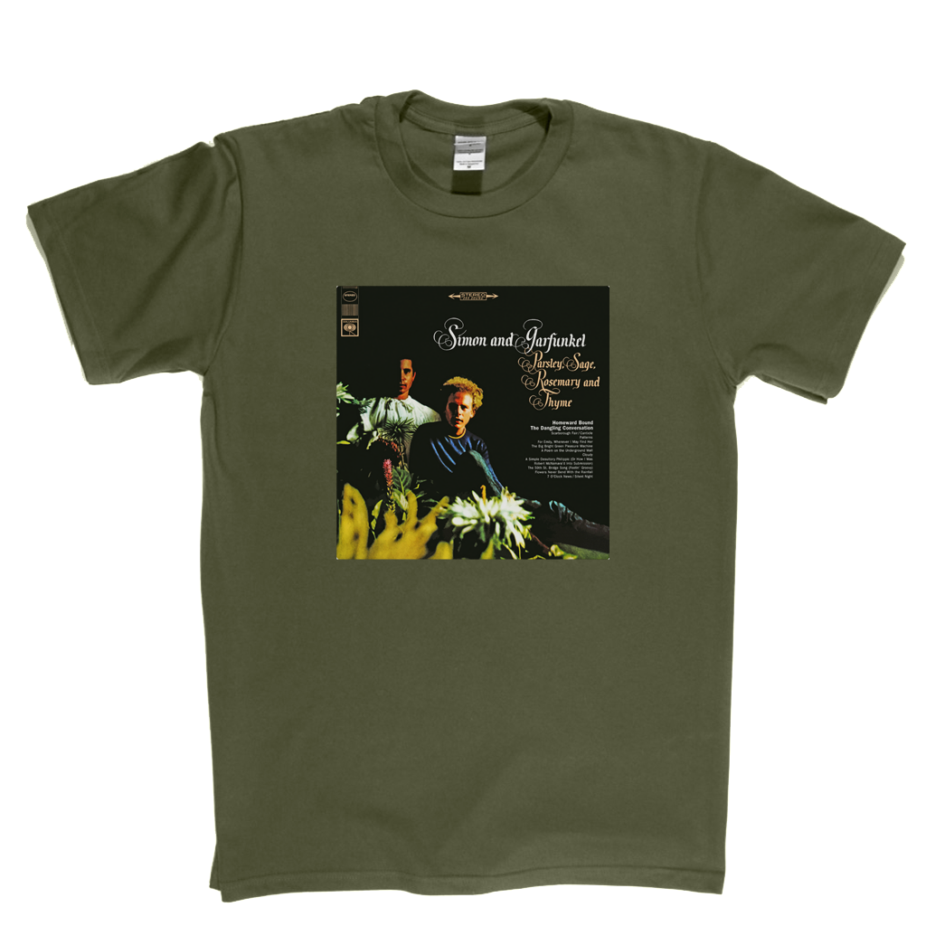 Simon And Garfunkel Parsley Sage Rosemary And Thyme T-Shirt