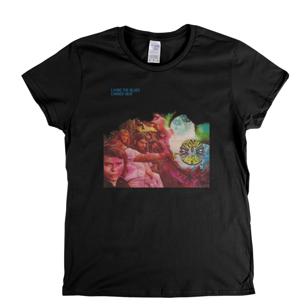 Canned Heat Living The Blues Womens T-Shirt