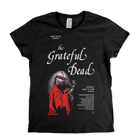 The Grateful Dead Concert Poster Womens T-Shirt