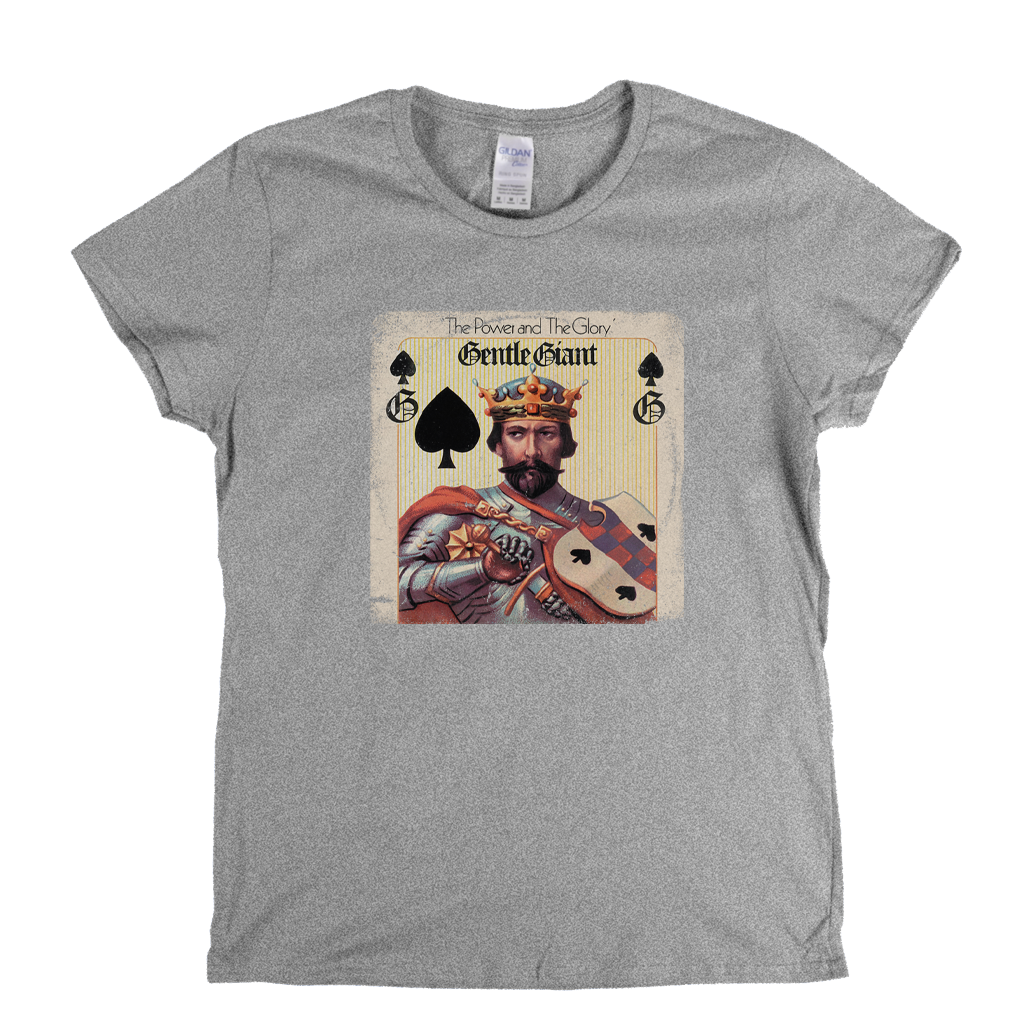 Gentle Giant The Power And The Glory Womens T-Shirt
