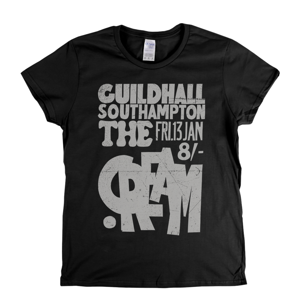 Cream Guildhall Poster Womens T-Shirt