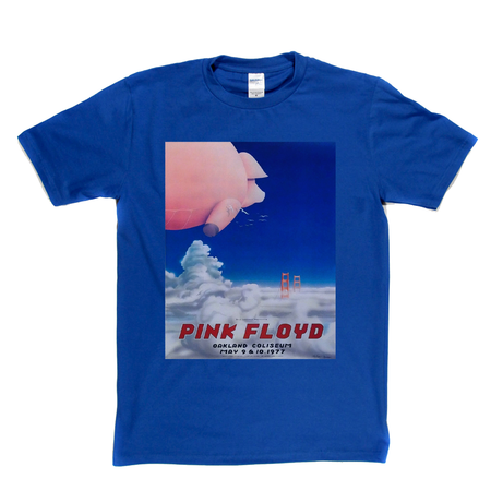 Pink Floyd Oakland Colisium Poster T-Shirt