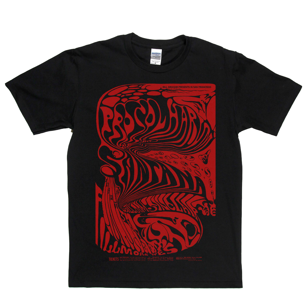 Procol Harum Santana Fillmore West Poster T-Shirt