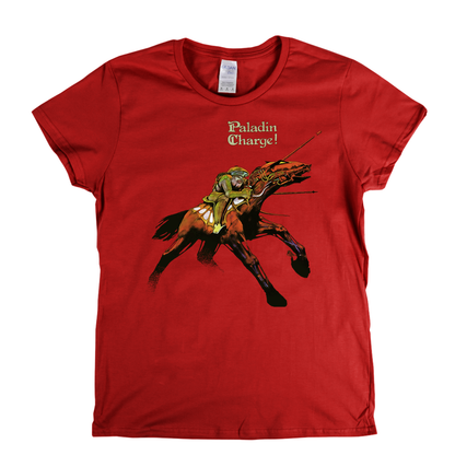 Paladin Charge Womens T-Shirt