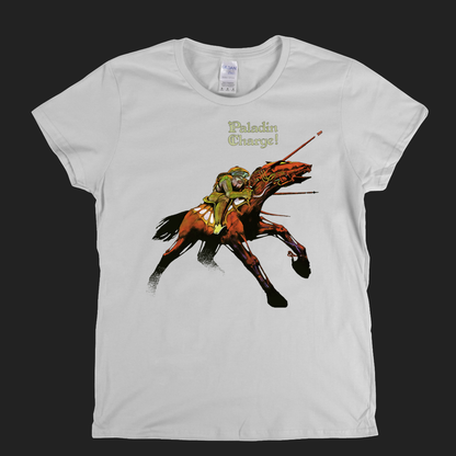 Paladin Charge Womens T-Shirt