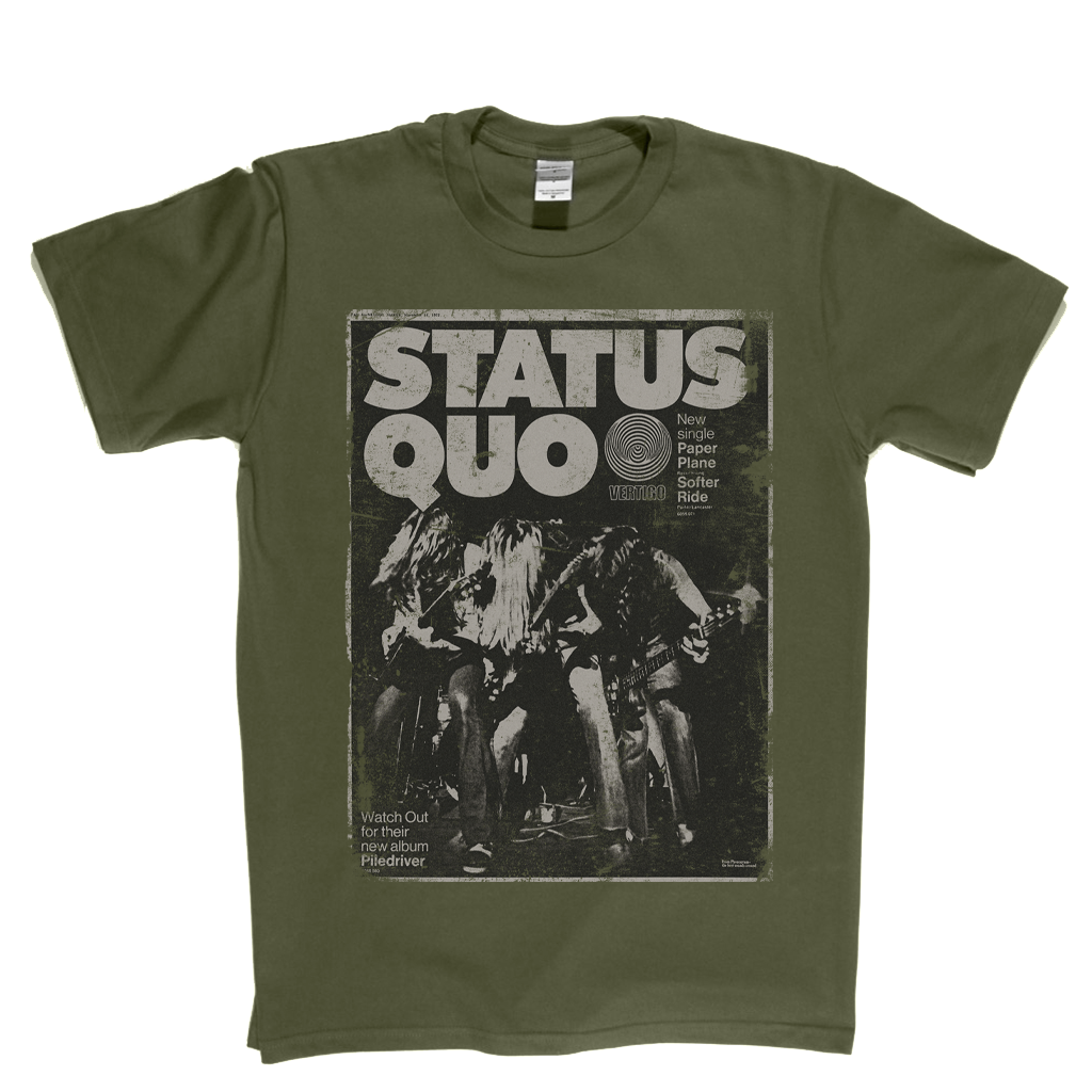 Status Quo Melody Maker 72 T-Shirt