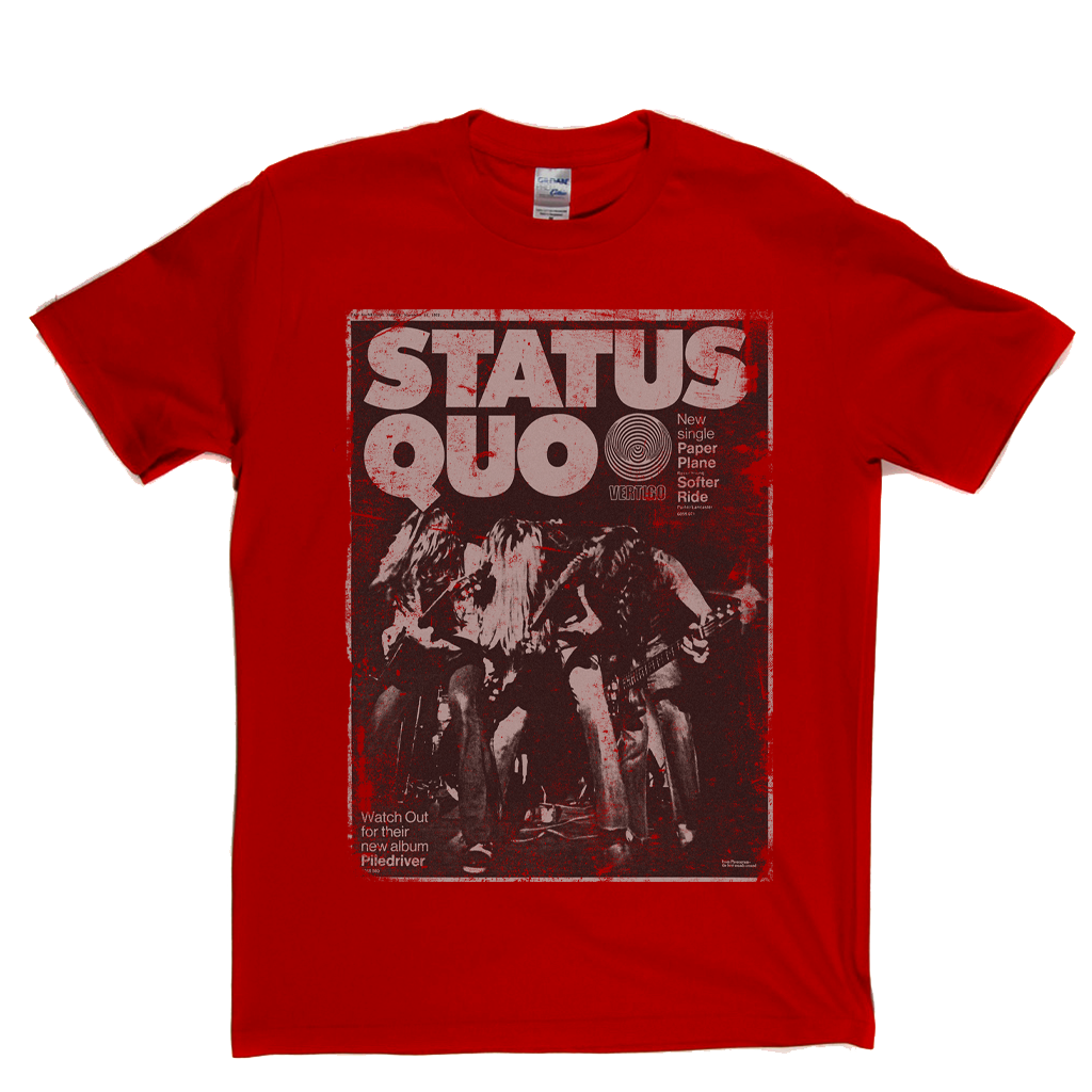 Status Quo Melody Maker 72 T-Shirt