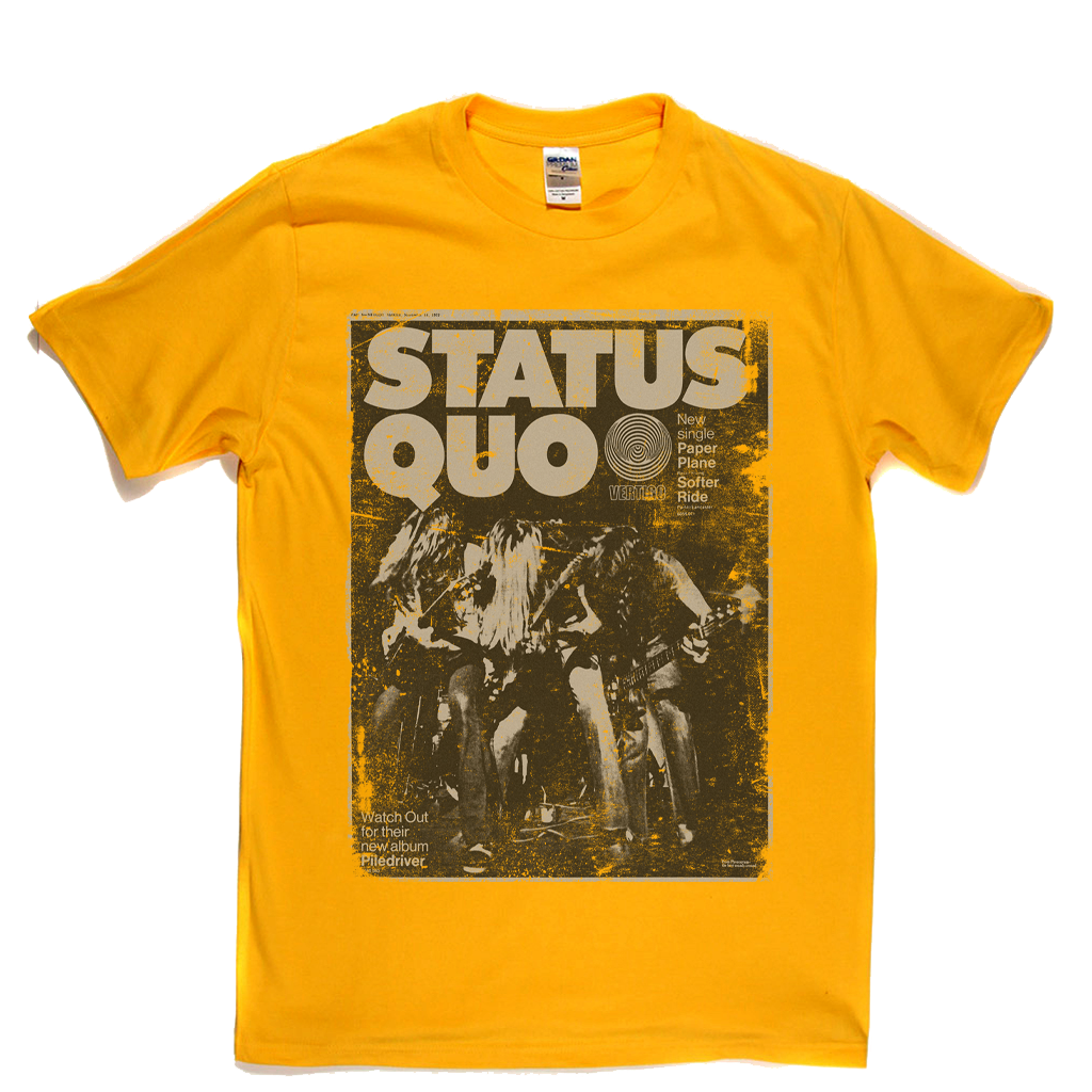 Status Quo Melody Maker 72 T-Shirt