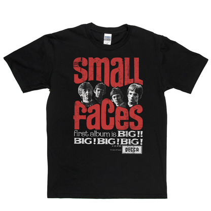 Small Faces Big Big Big Big Poster T-Shirt