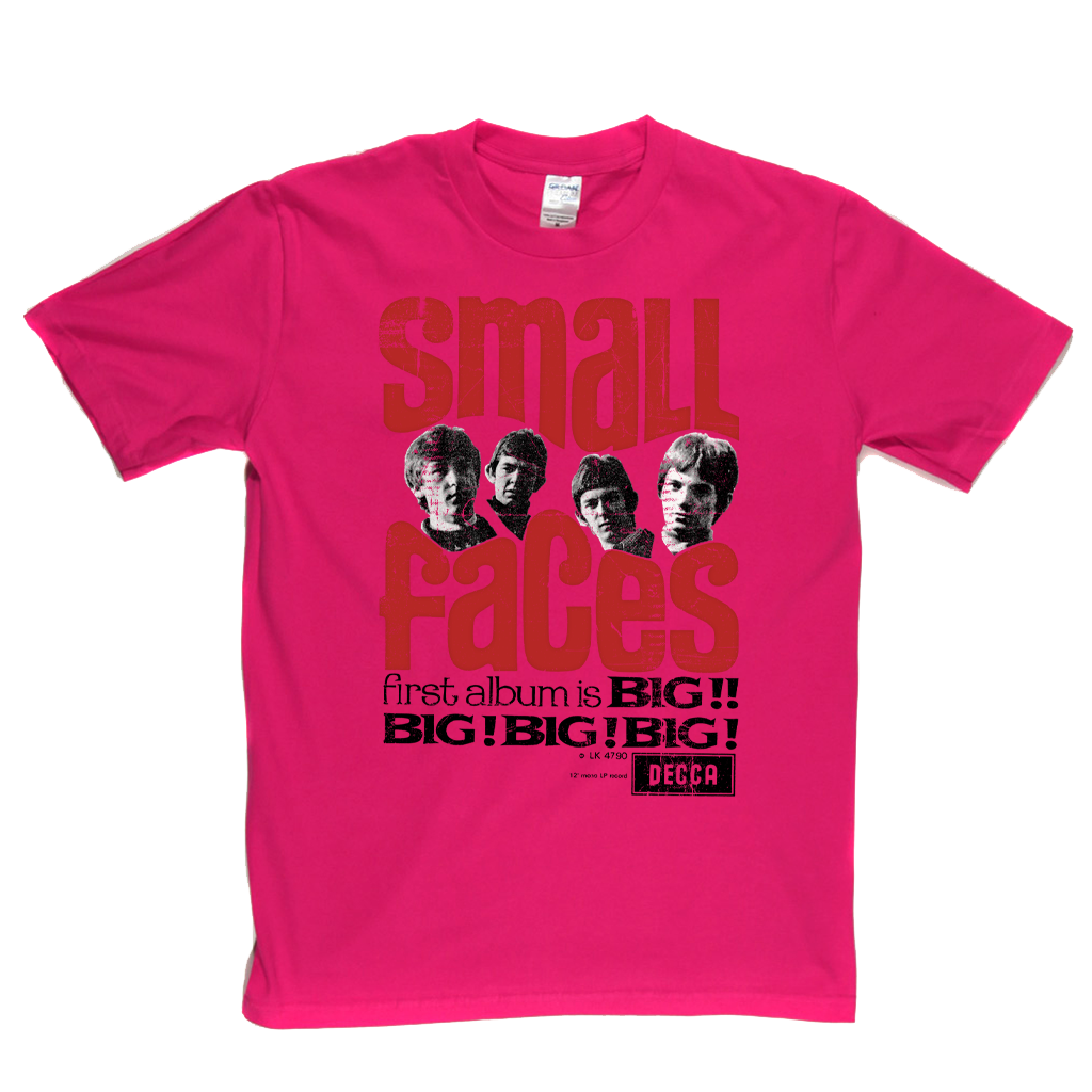 Small Faces Big Big Big Big Poster T-Shirt
