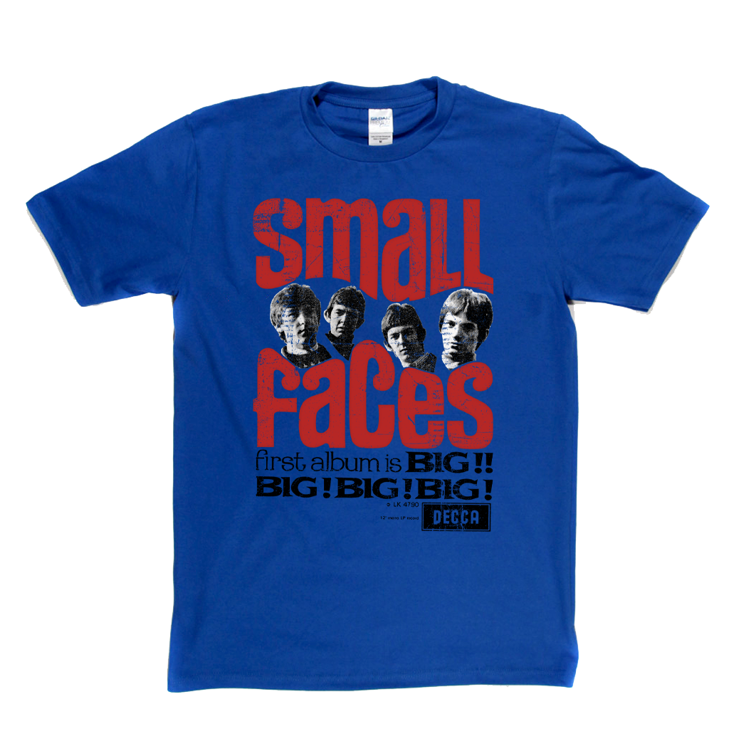 Small Faces Big Big Big Big Poster T-Shirt