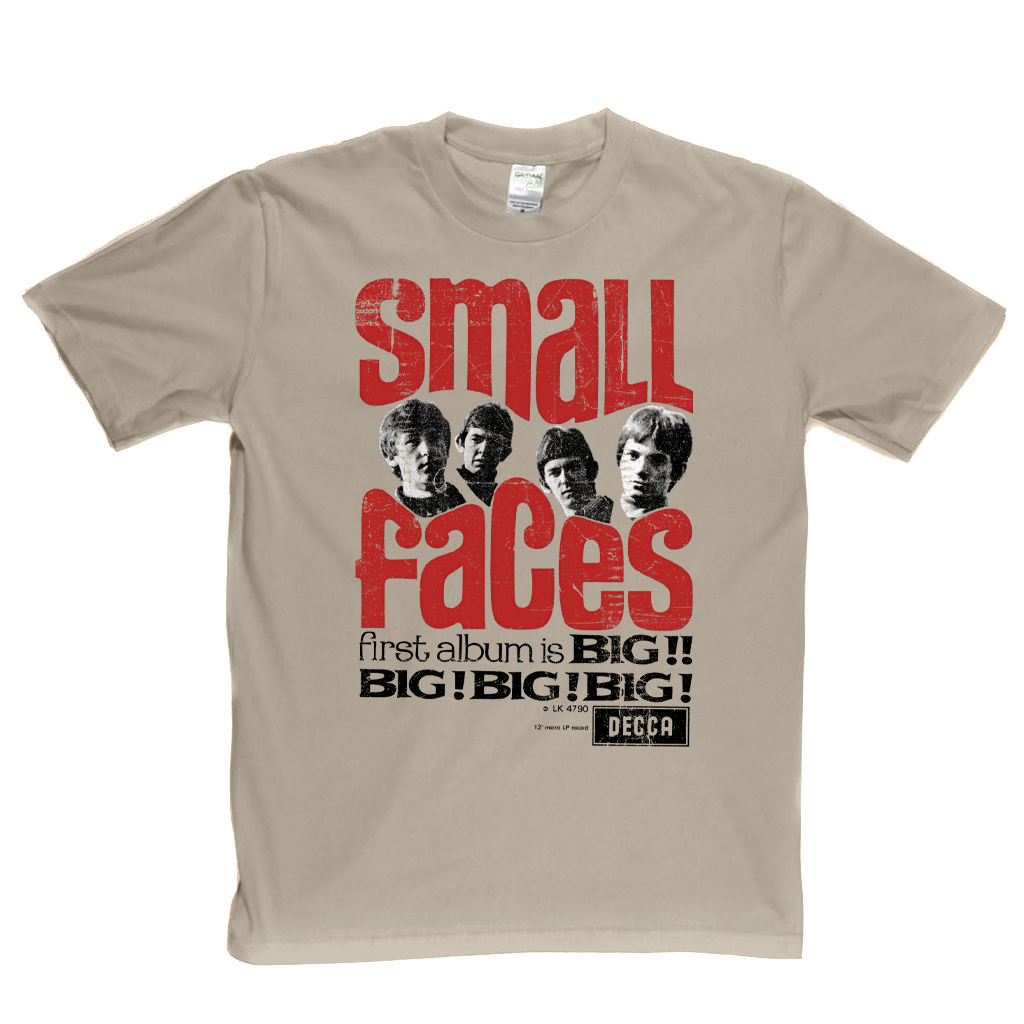 Small Faces Big Big Big Big Poster T-Shirt