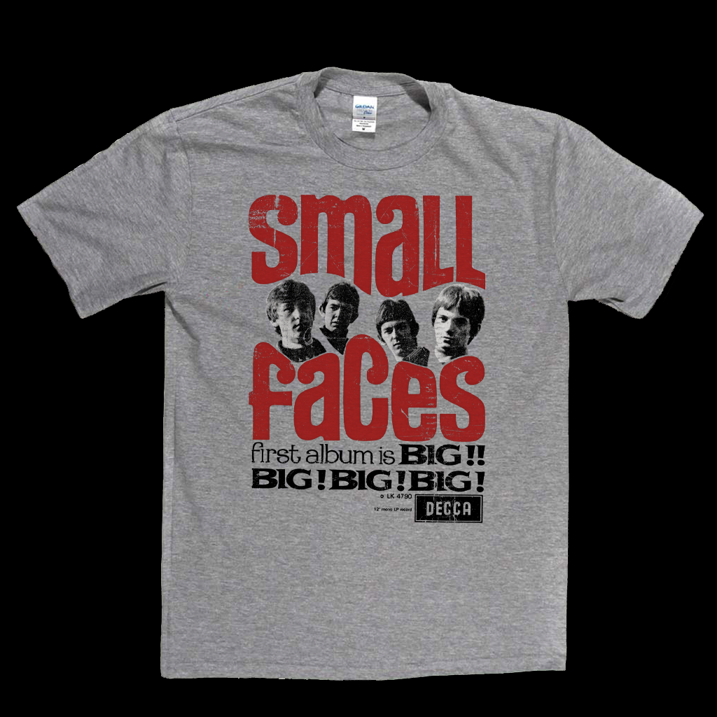 Small Faces Big Big Big Big Poster T-Shirt
