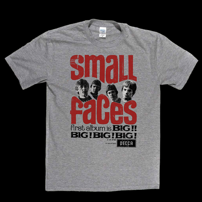 Small Faces Big Big Big Big Poster T-Shirt