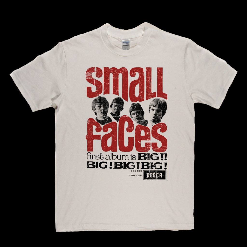 Small Faces Big Big Big Big Poster T-Shirt