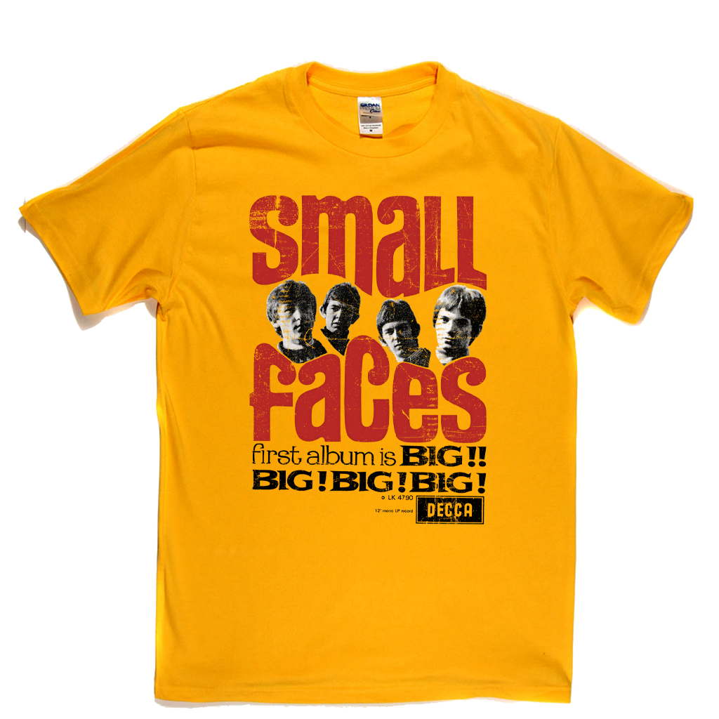 Small Faces Big Big Big Big Poster T-Shirt