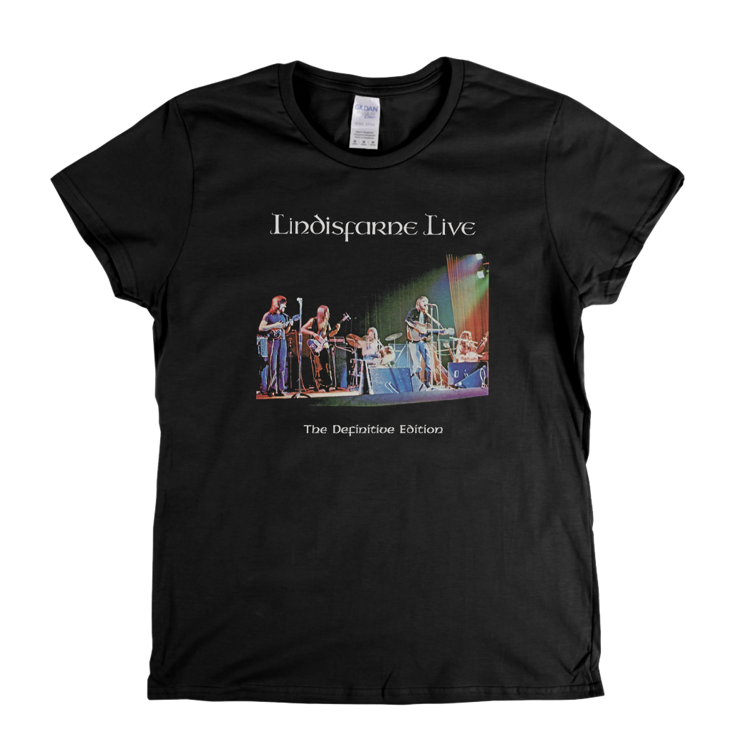 Lindisfarne Live The Definitive Edition Womens T-Shirt