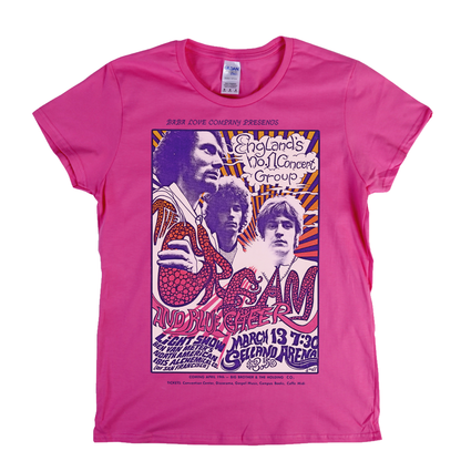 Cream And Blue Cheer Poster Womens T-Shirt